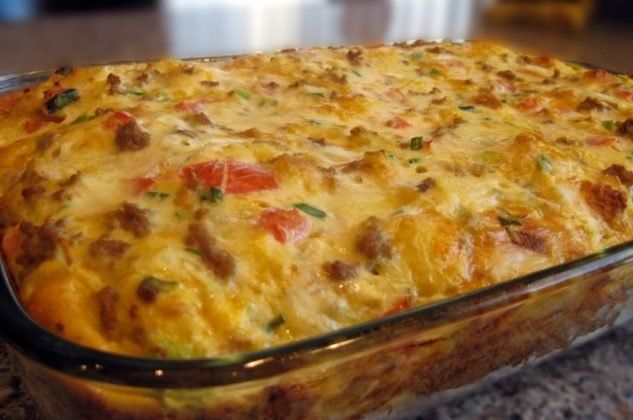 Christmas Breakfast Casserole