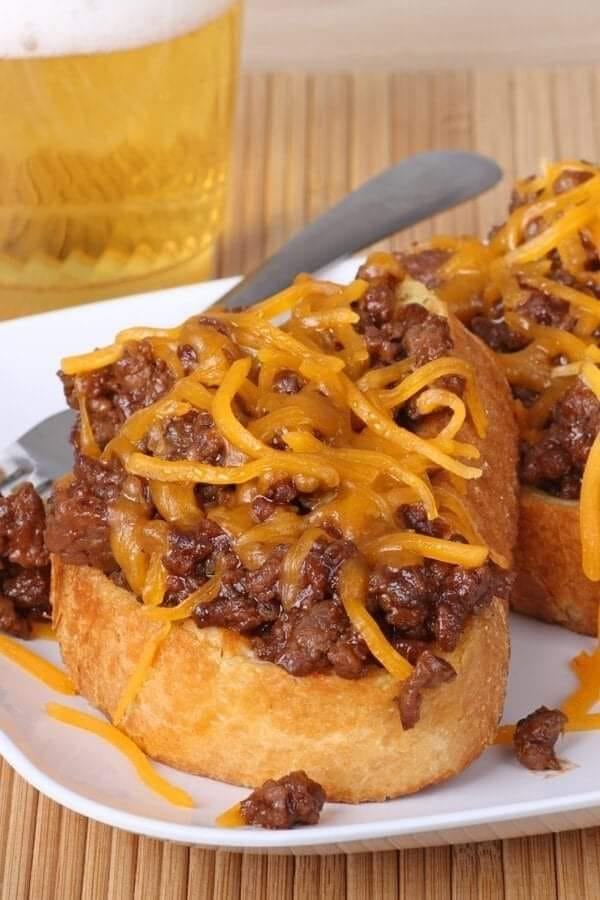 Texas toast sloppy