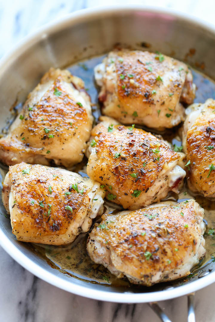 BAKED GARLIC BROWN SUGAR CHICKEN