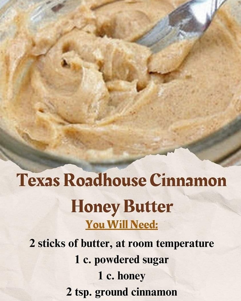 Texas Roadhouse Cinnamon Honey Butter