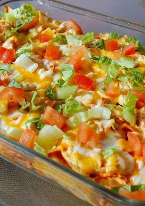 Walking Taco Casserole!!!