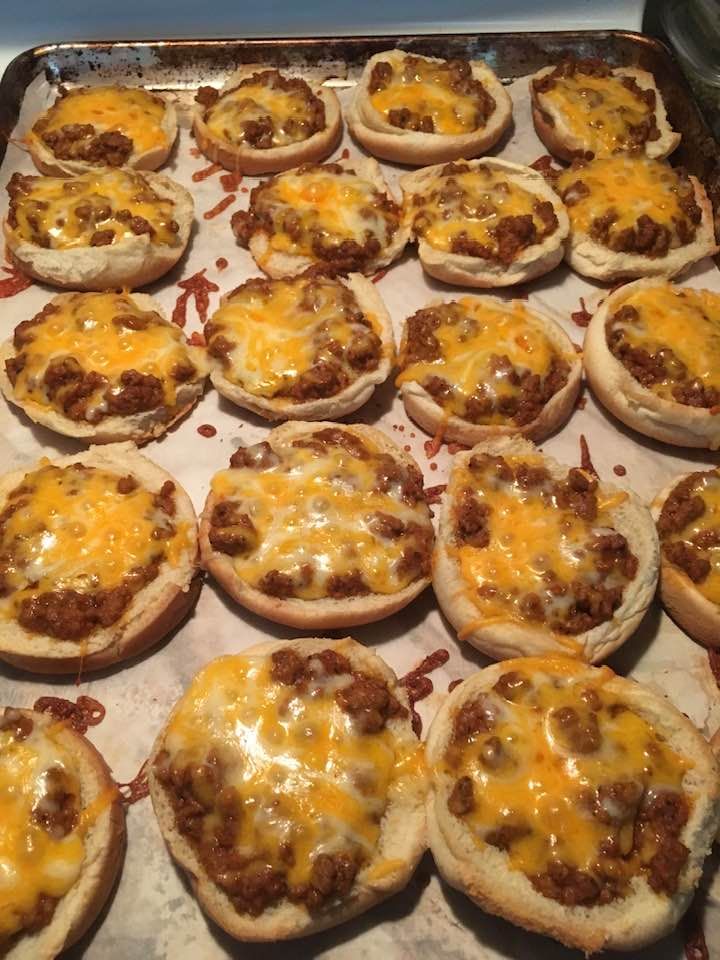 Old-School Pizza Burgers