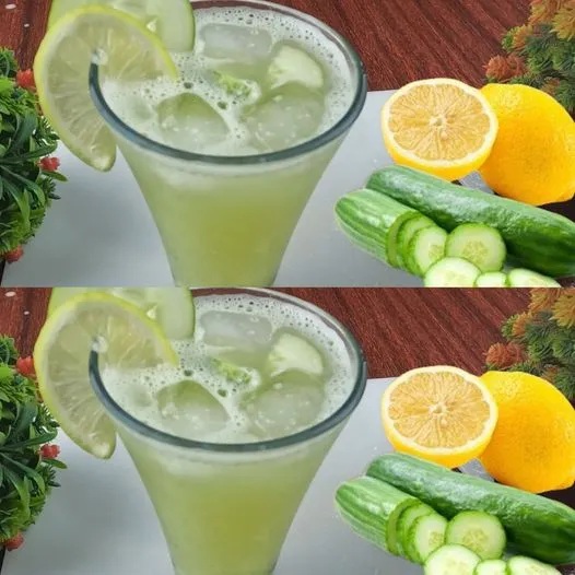 How to Make Homemade Cucumber Lemonade (Using Blender)! Healthy Drinks