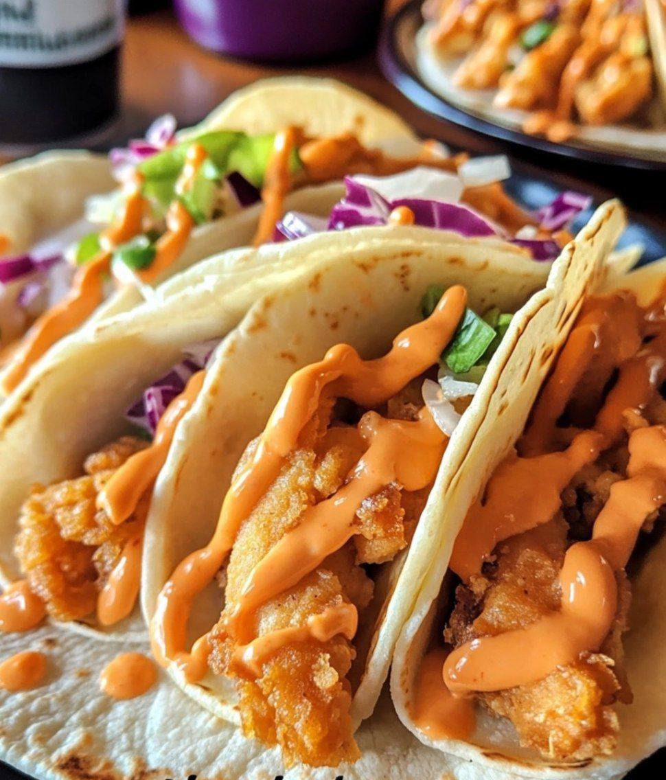 Copycat Applebee’s Chicken Wonton Tacos