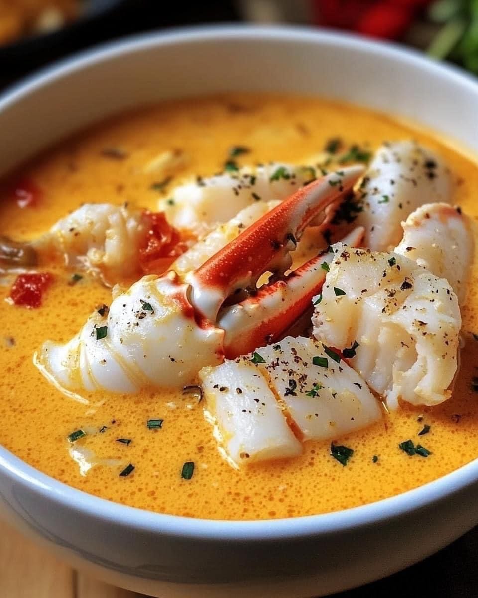 The BEST Crab Bisque Recipe