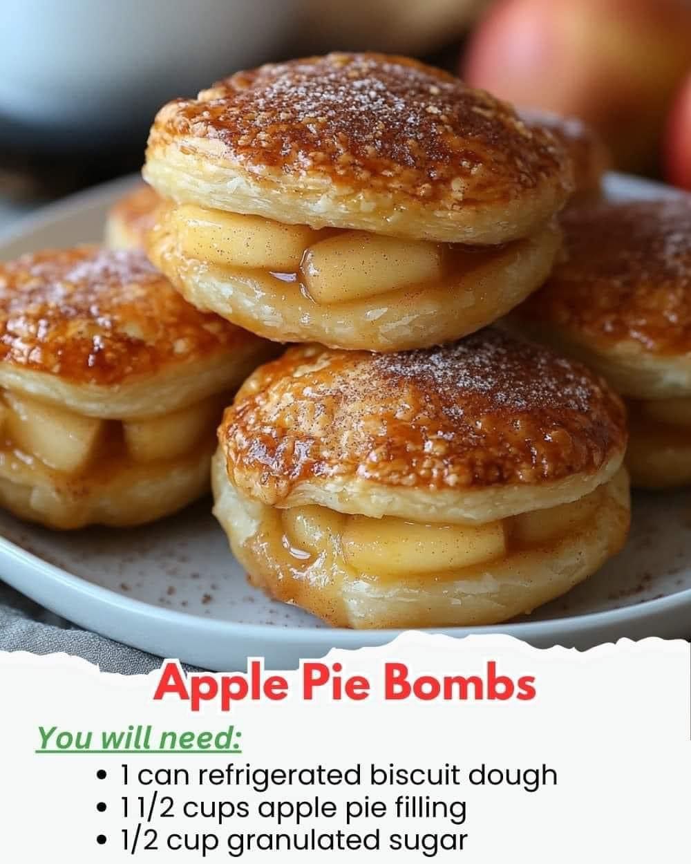 Apple Pie Bombs