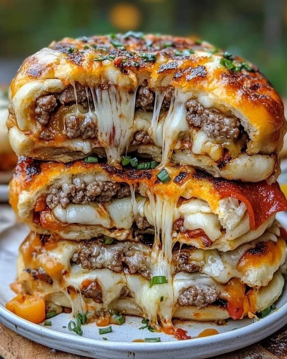 PIZZA BURGER PIE