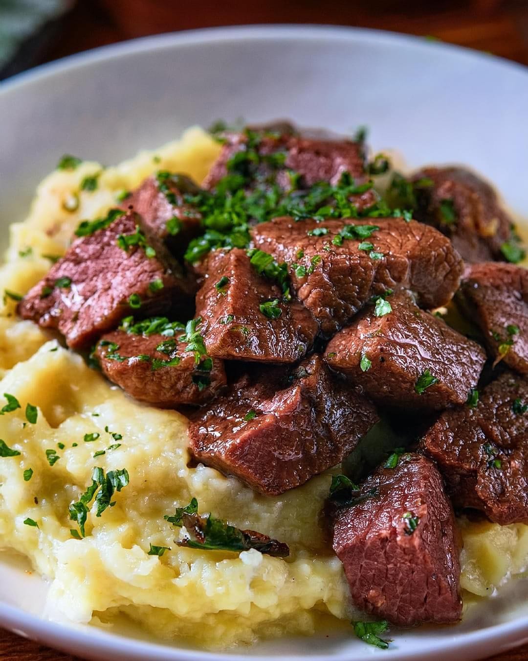 Steak Bites with Garlic Butter