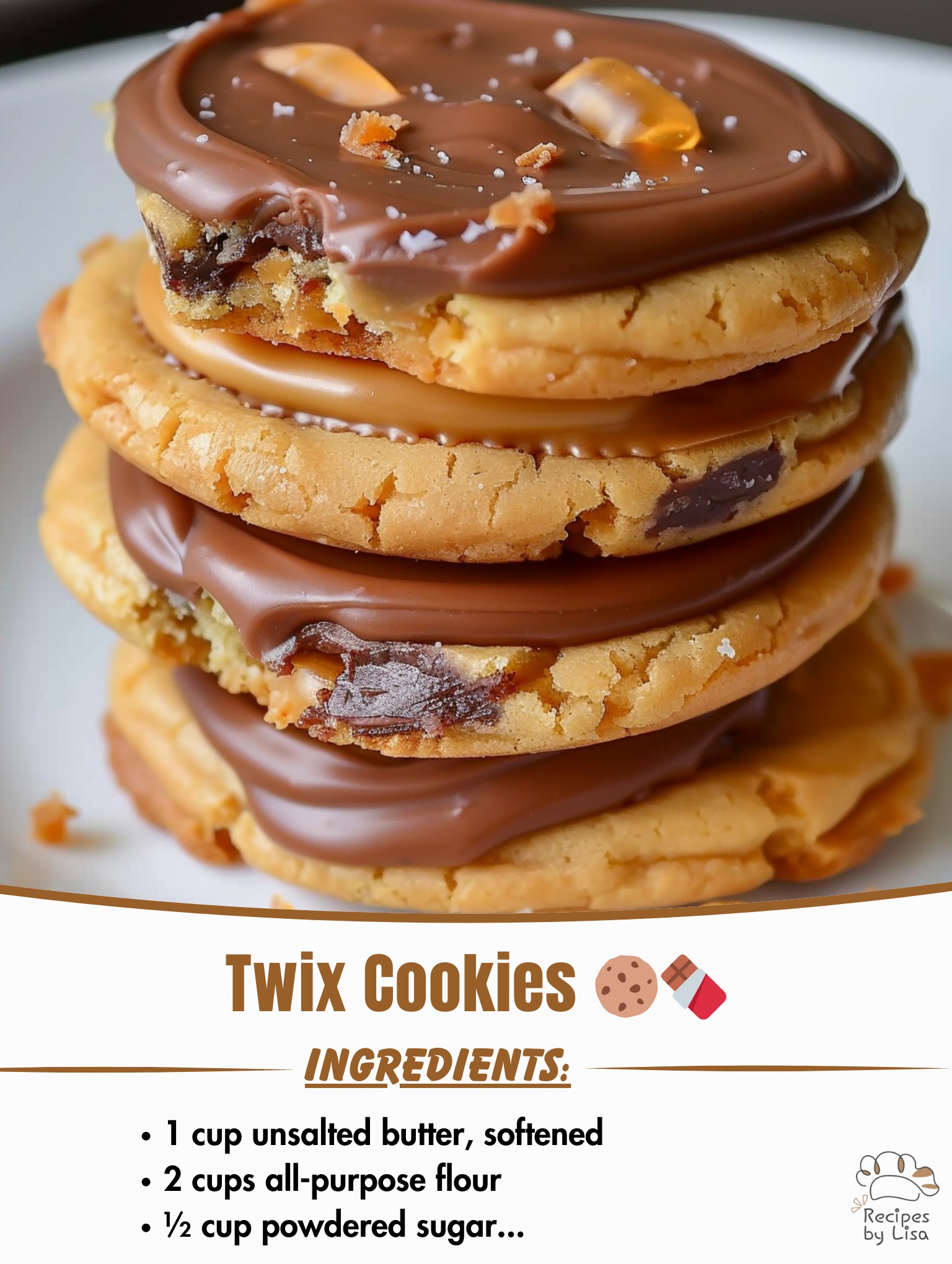 Twix Cookies 