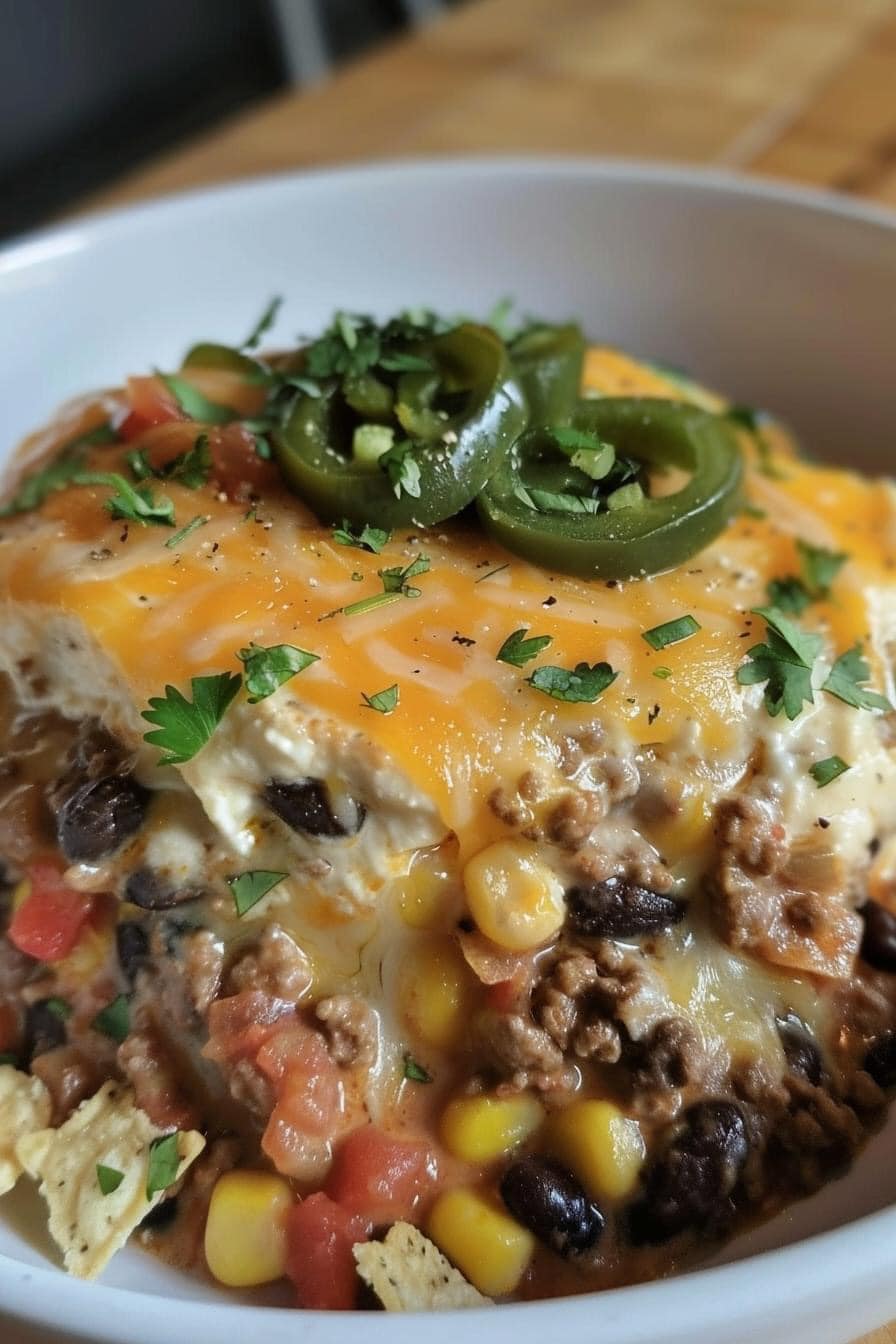 Mexican White Trash Casserole