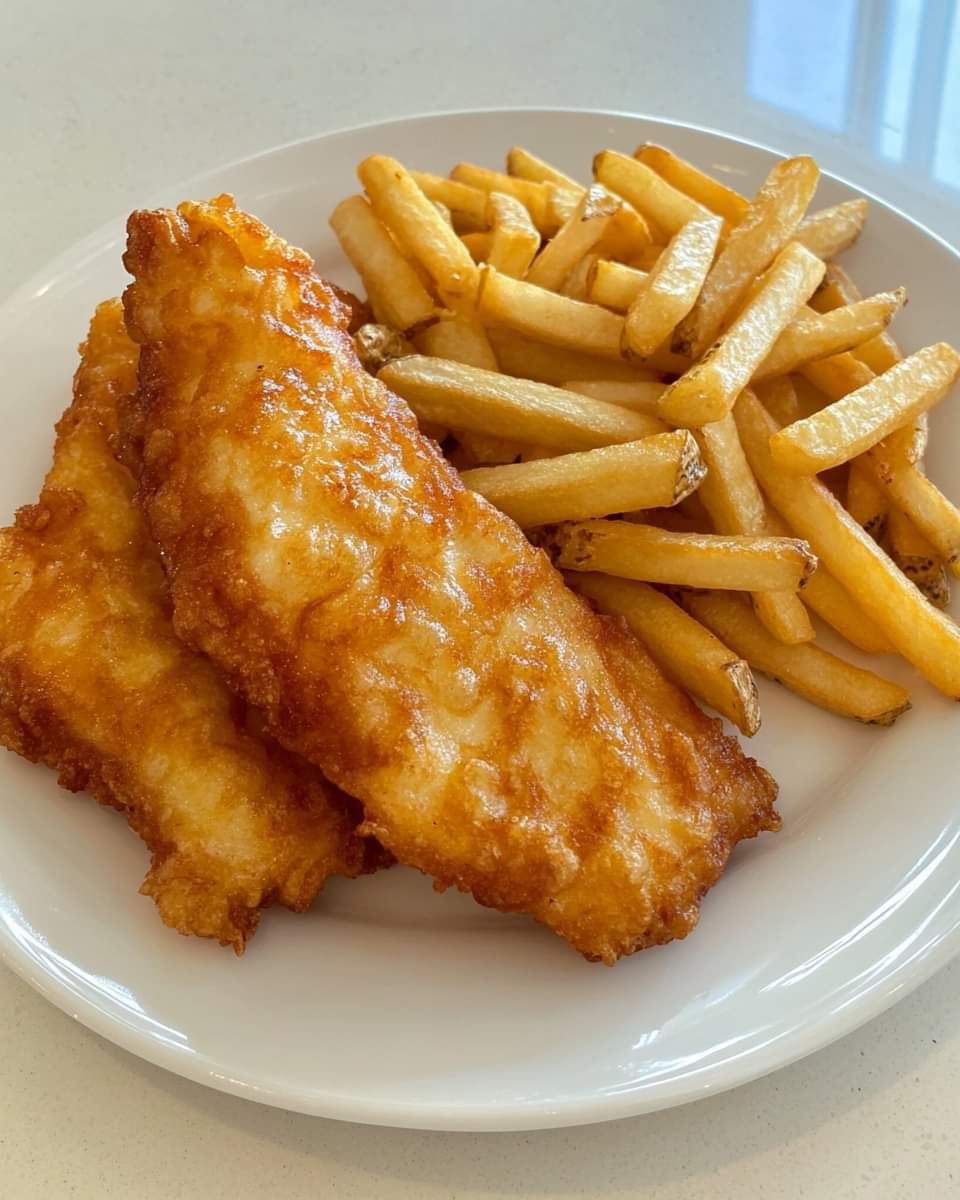 WOULD YOU EAT THIS CRISPY FISH AND FRIES FEAST