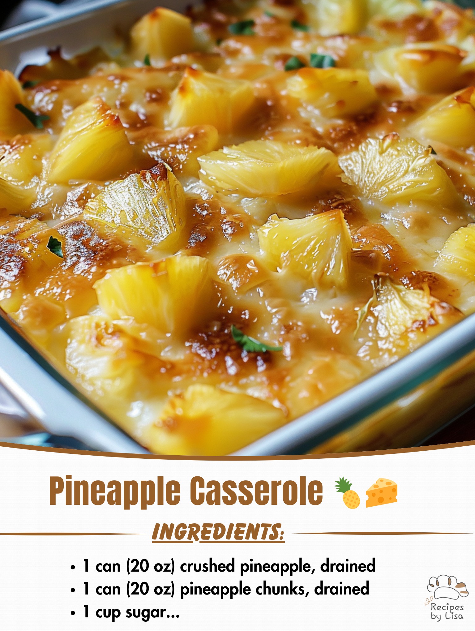 Pineapple Casserole 