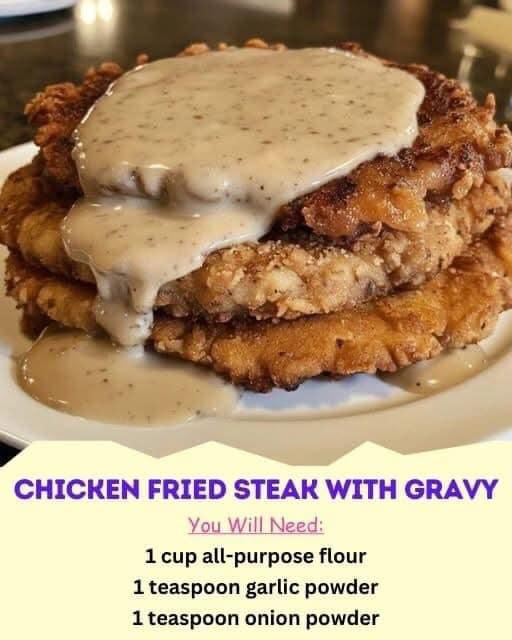 Chicken Fried Steak with Gravy