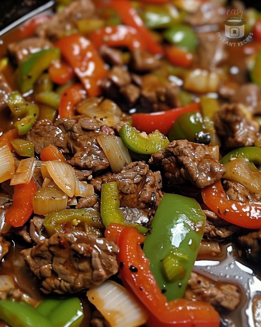 PEPPER STEAK IN A CROCK POT