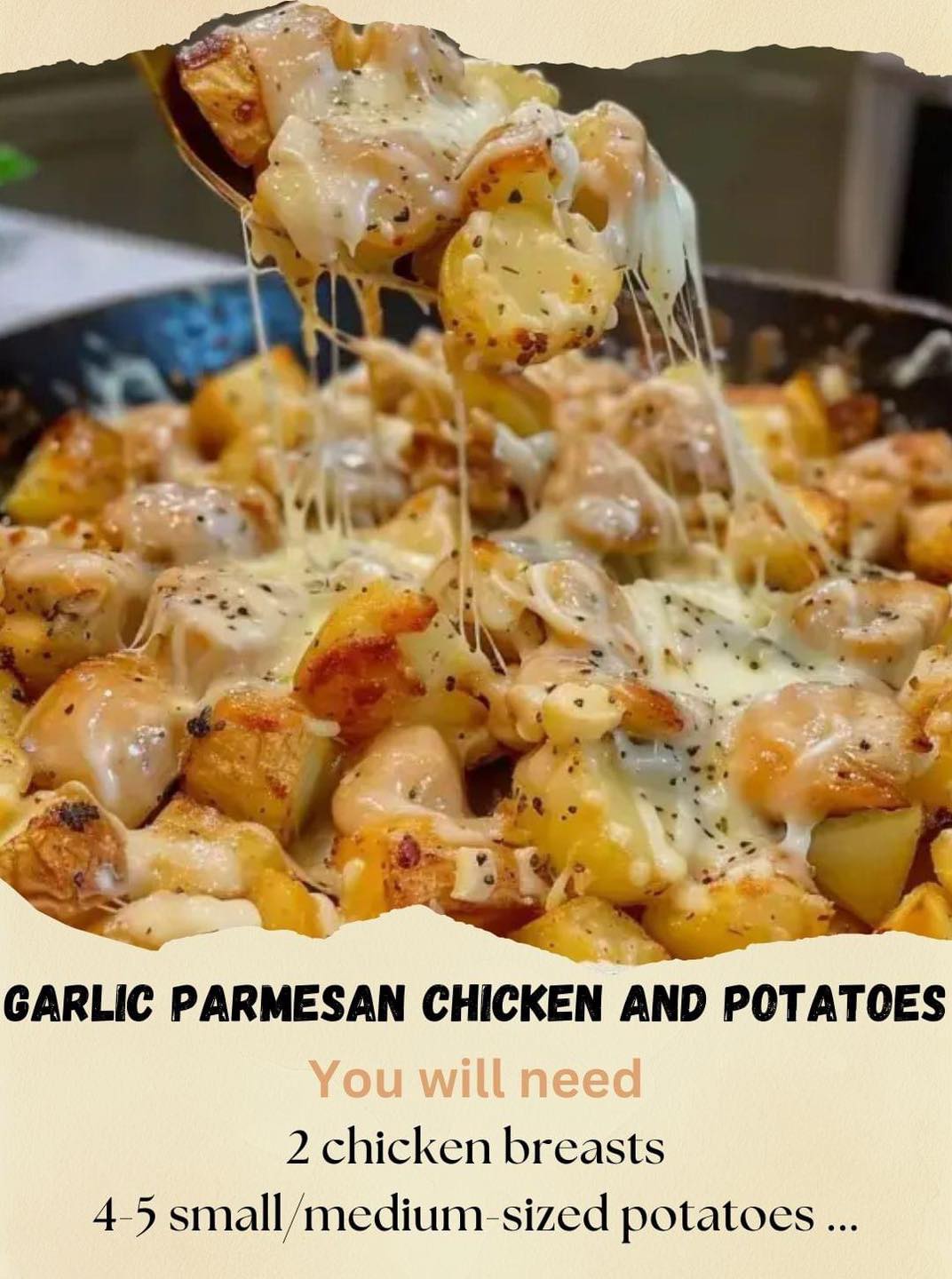 Garlic Parmesan Chicken and Potatoes