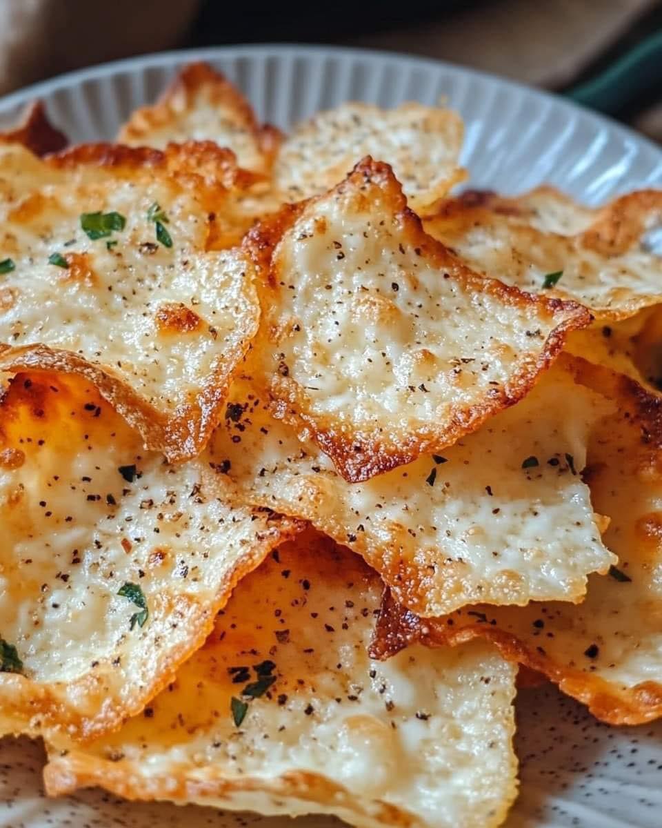 Cottage Cheese Chips