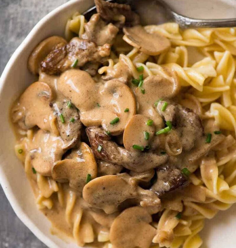 Classic Beef Stroganoff