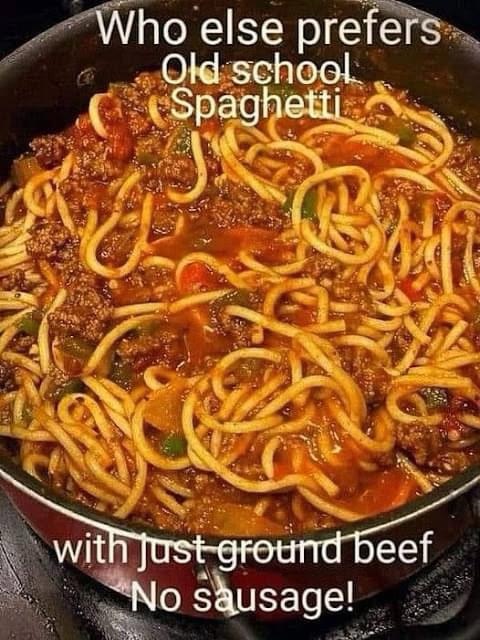 best Old School Spaghetti Recipe