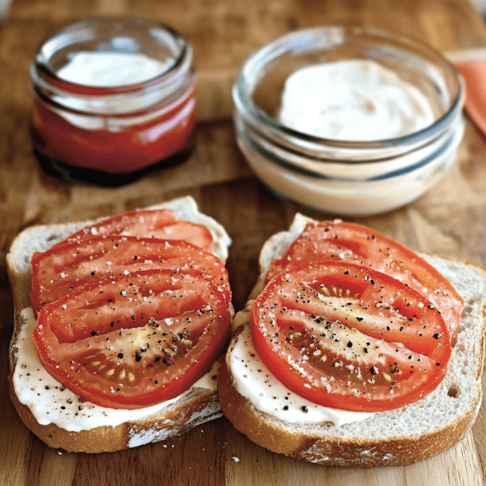 Classic Tomato Sandwich