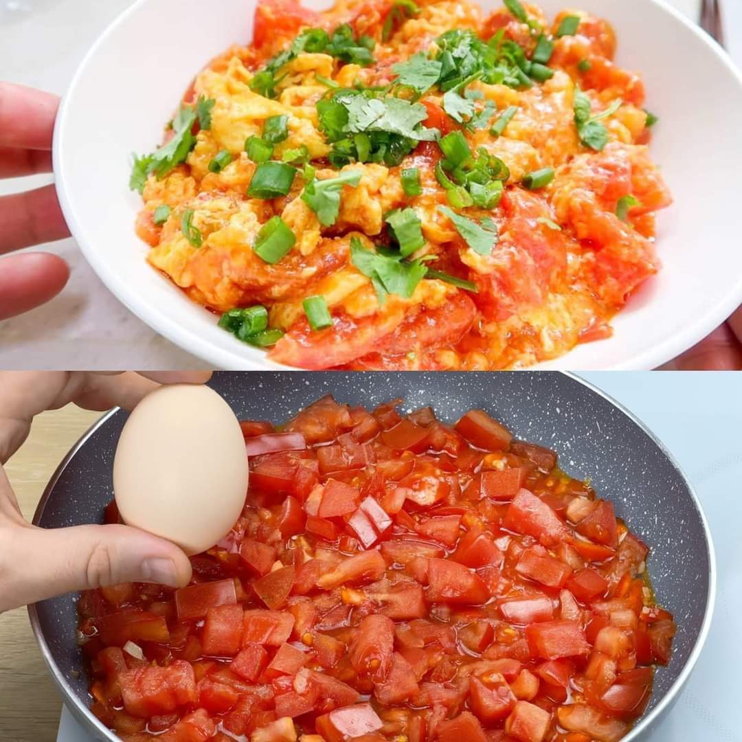 Delicious Eggs with Tomatoes: The Easiest Breakfast in 5 Minutes