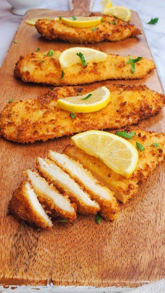 Air Fryer Chicken Cutlets