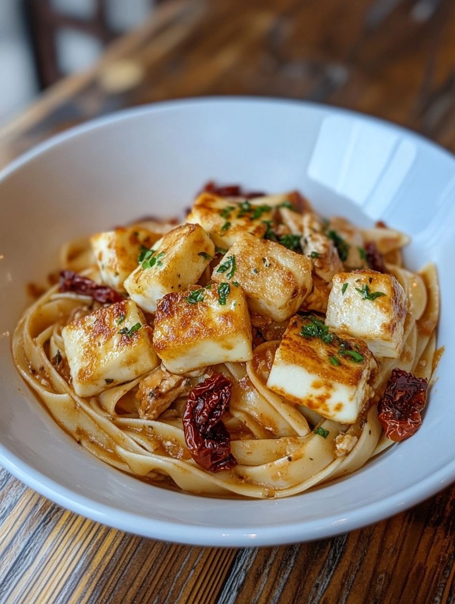 Creamy Sun-Dried Tomato and Ricotta Pasta 