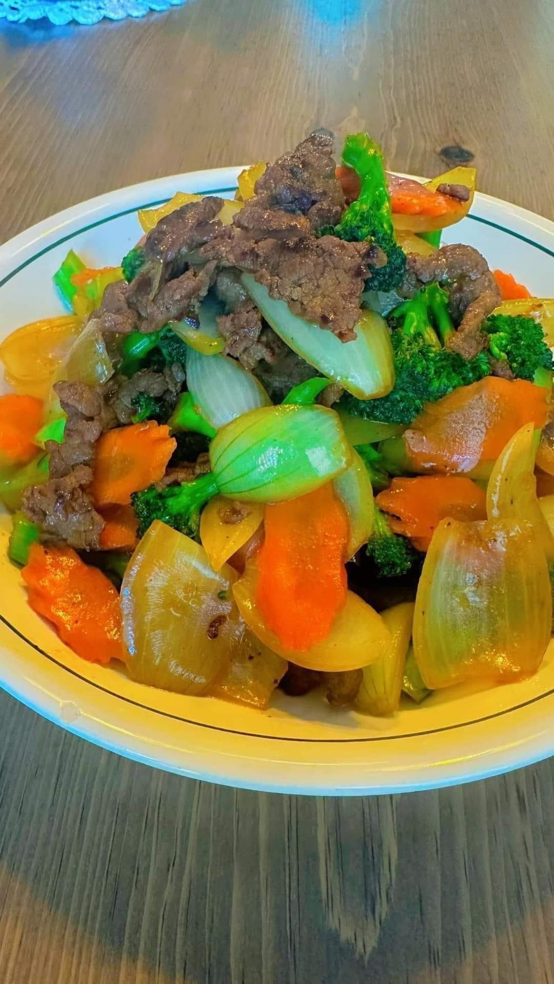 ‼️HOMEMADE BEEF AND BROCCOLI STIR FRY WITH DELICIOUS BLACK PEPPER SAUCE‼️