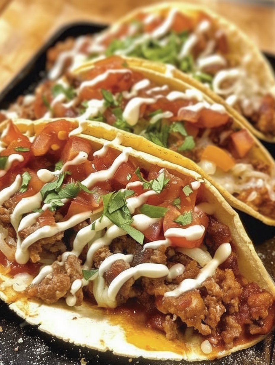 Meat Lovers Pizza Tacos