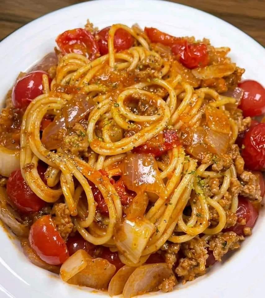 Greek Spaghetti tomato