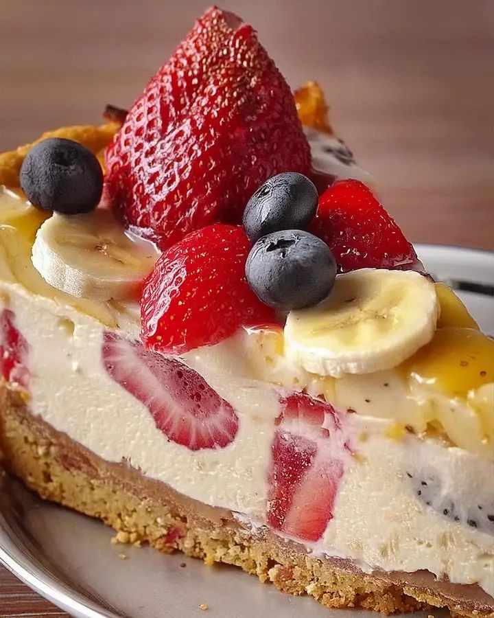 Strawberry-Banana Cheesecake Fantasy!