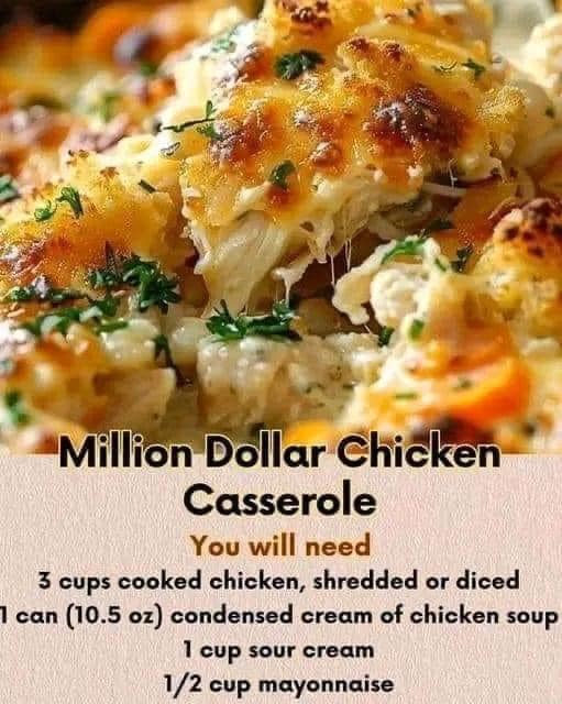 Million Dollar Chicken Casserole