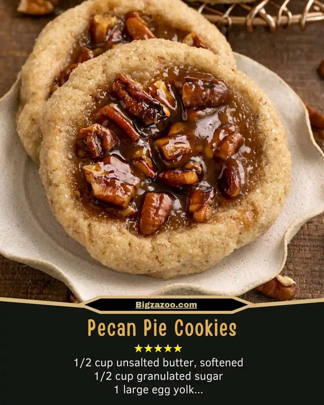  Pecan Pie Cookies 