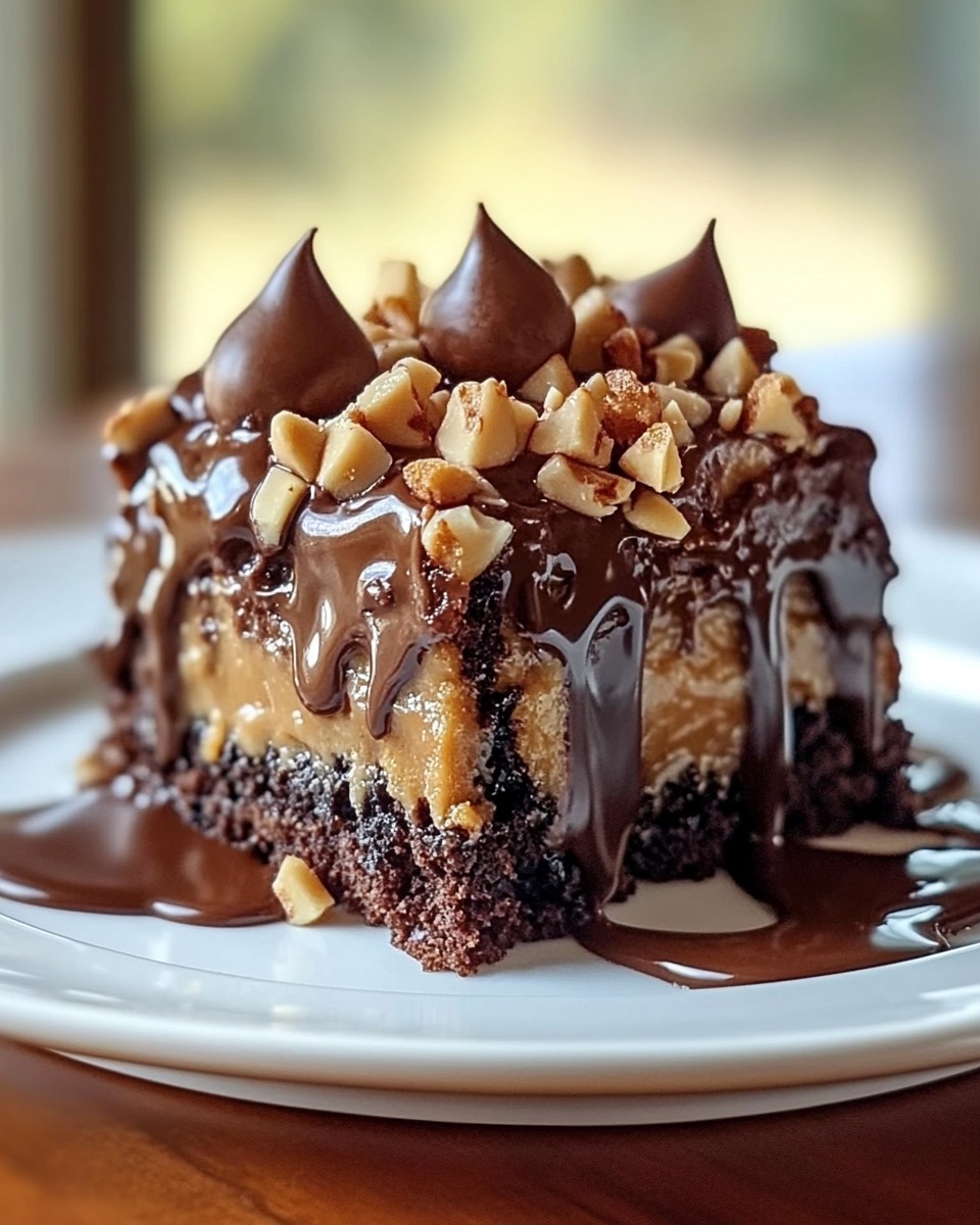 Irresistible German Chocolate Poke Cake