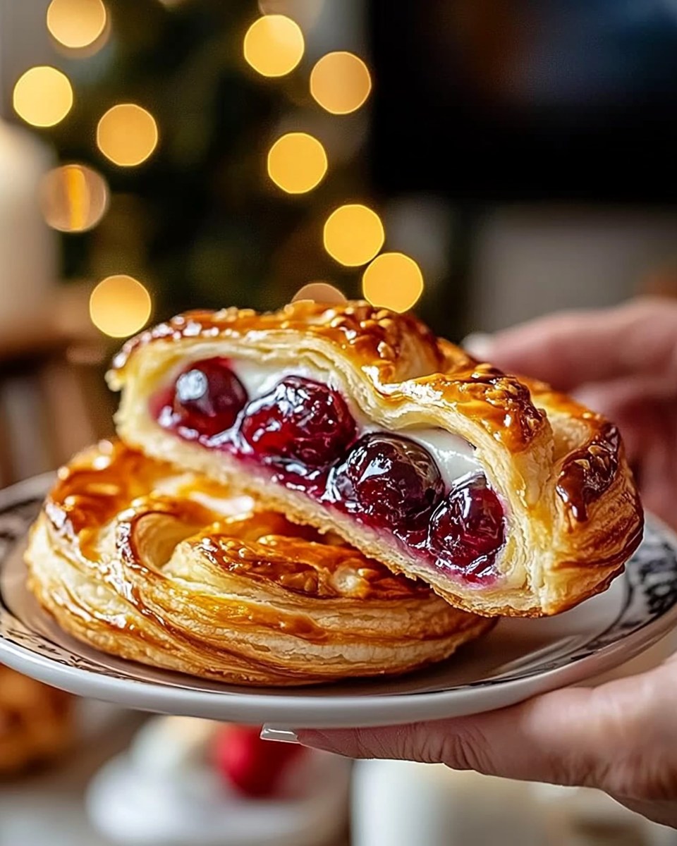 Would You Eat Mouthwatering Cherry Danish Pastries? 