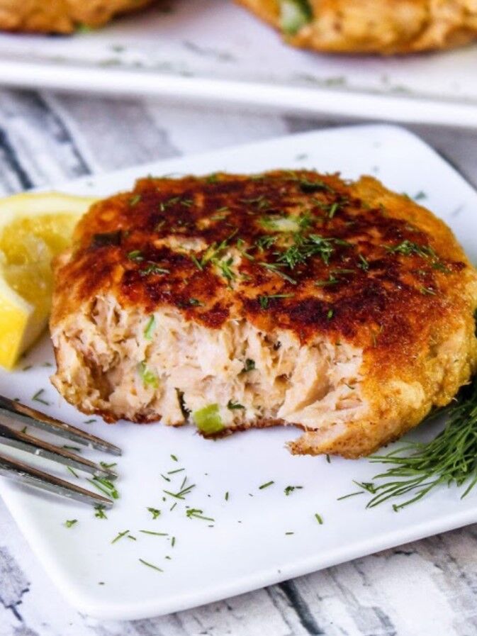 Canned Salmon Patties