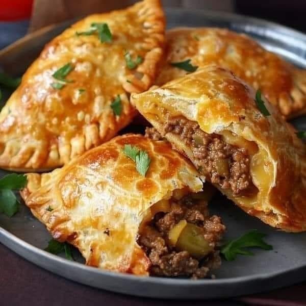 Cheesy Beef Empanadas