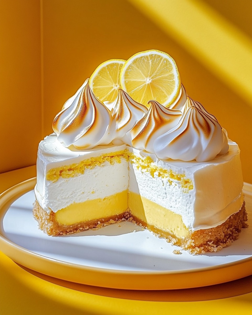 Lemon Meringue Cheesecake