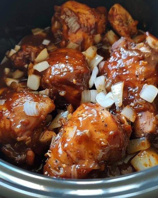 Saucy BBQ Chicken Thighs