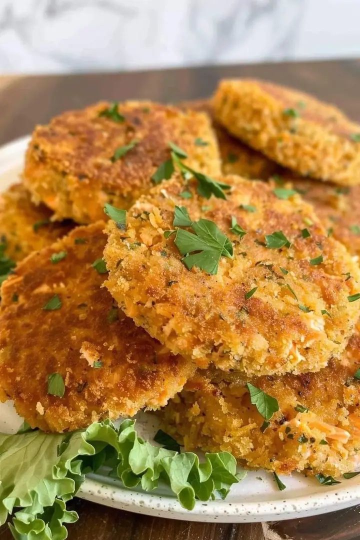 Southern Fried Salmon Pattie 