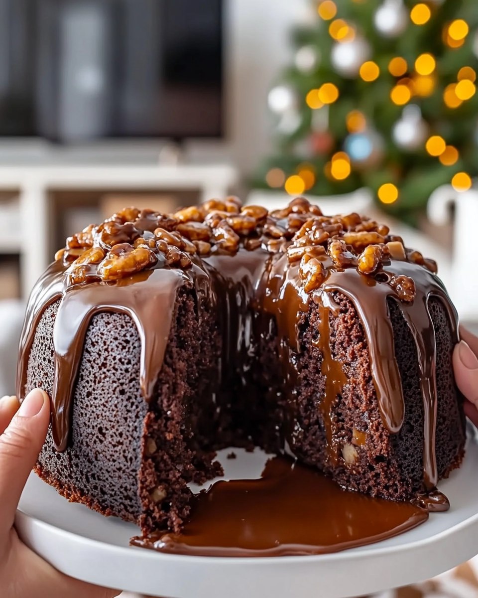 Would you Eat Gooey Chocolate Caramel Turtle Cake Roll? 