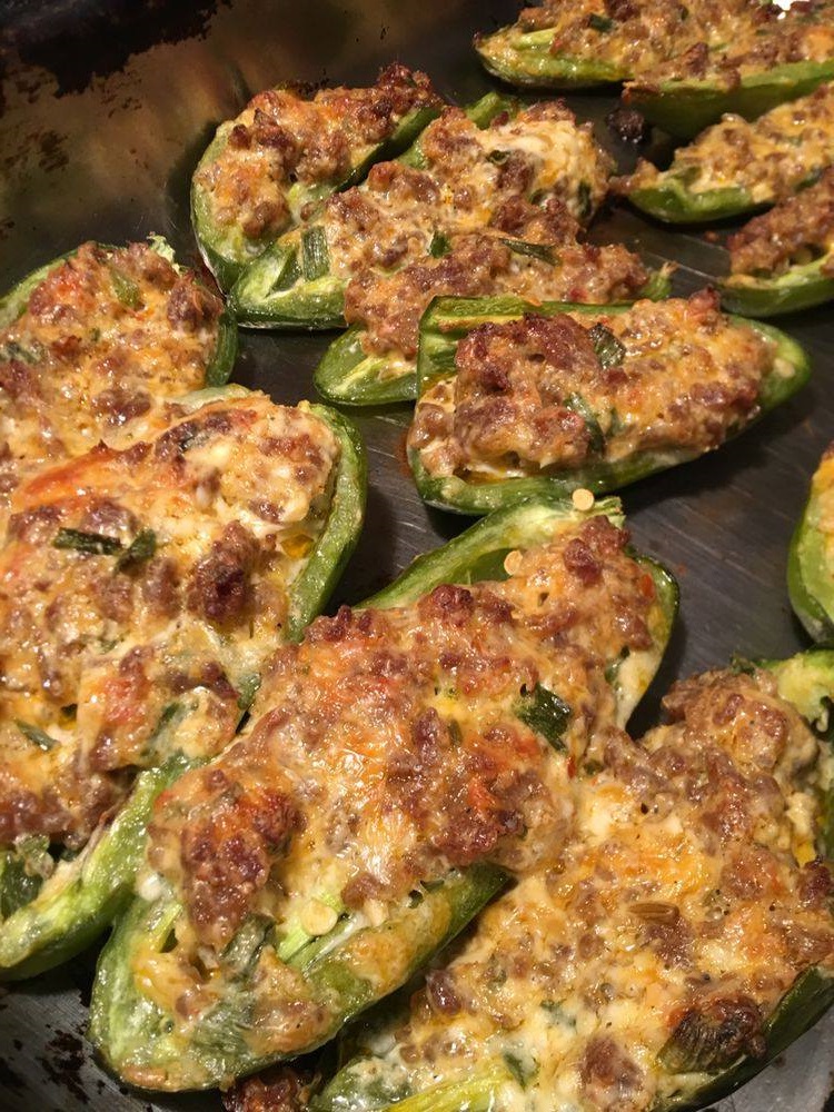 Chicken Stuffed Jalapenos