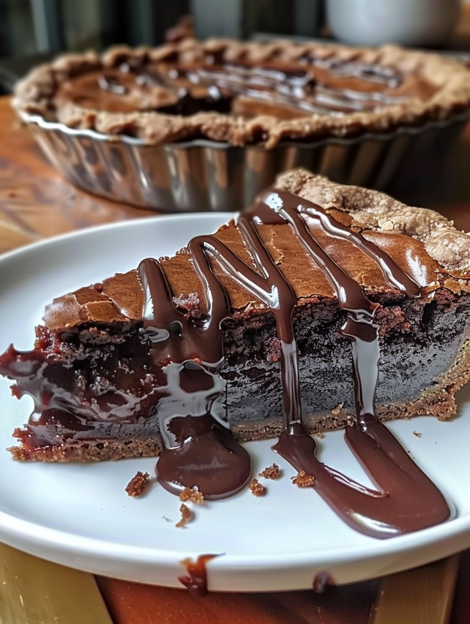 Gooey Brownie Pie