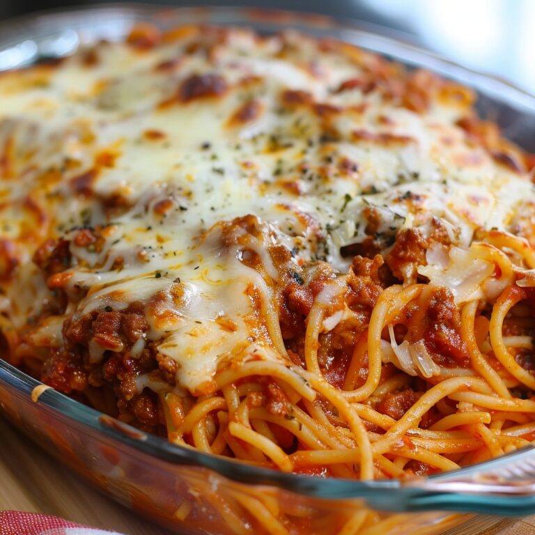 Baked Spaghetti Casserole