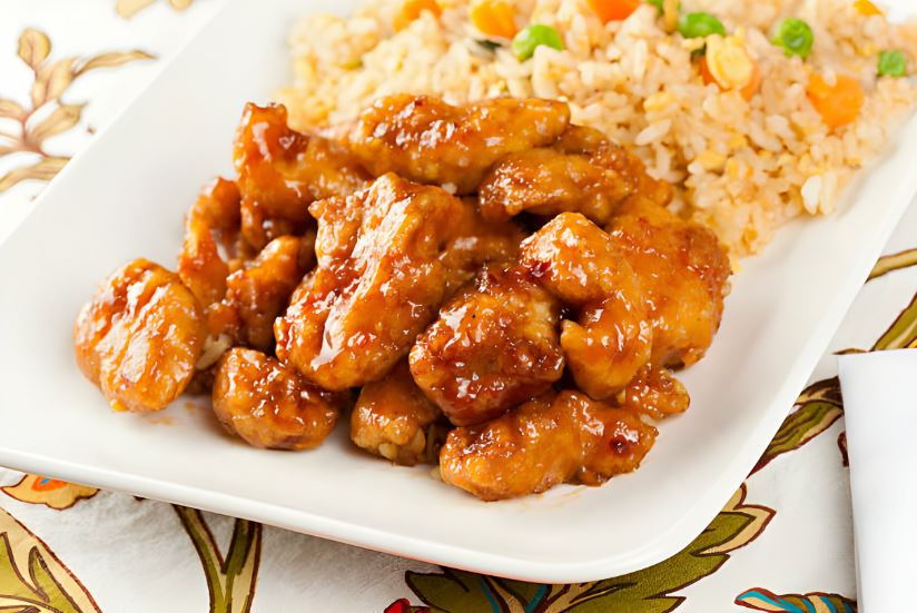 Sticky Orange Chicken