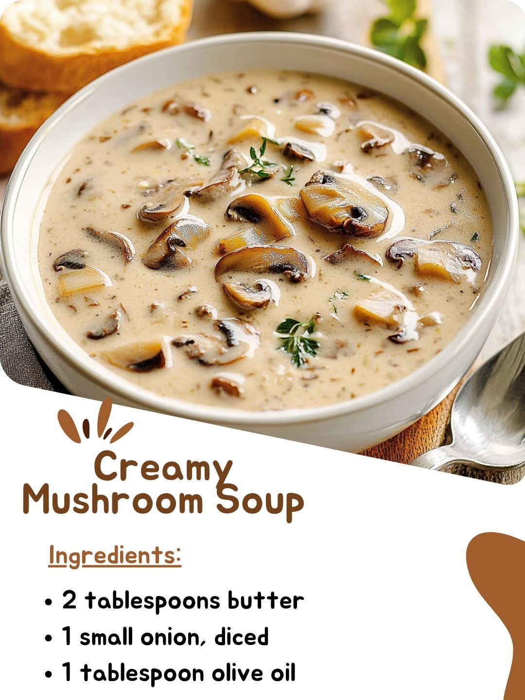 Creamy Mushroom Soup