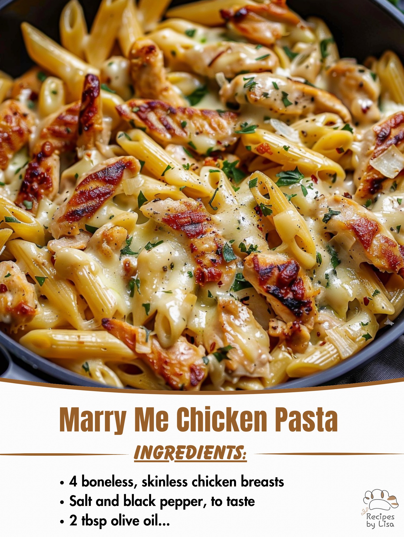  Marry Me Chicken Pasta – Creamy, Savory & Simply Irresistible! 