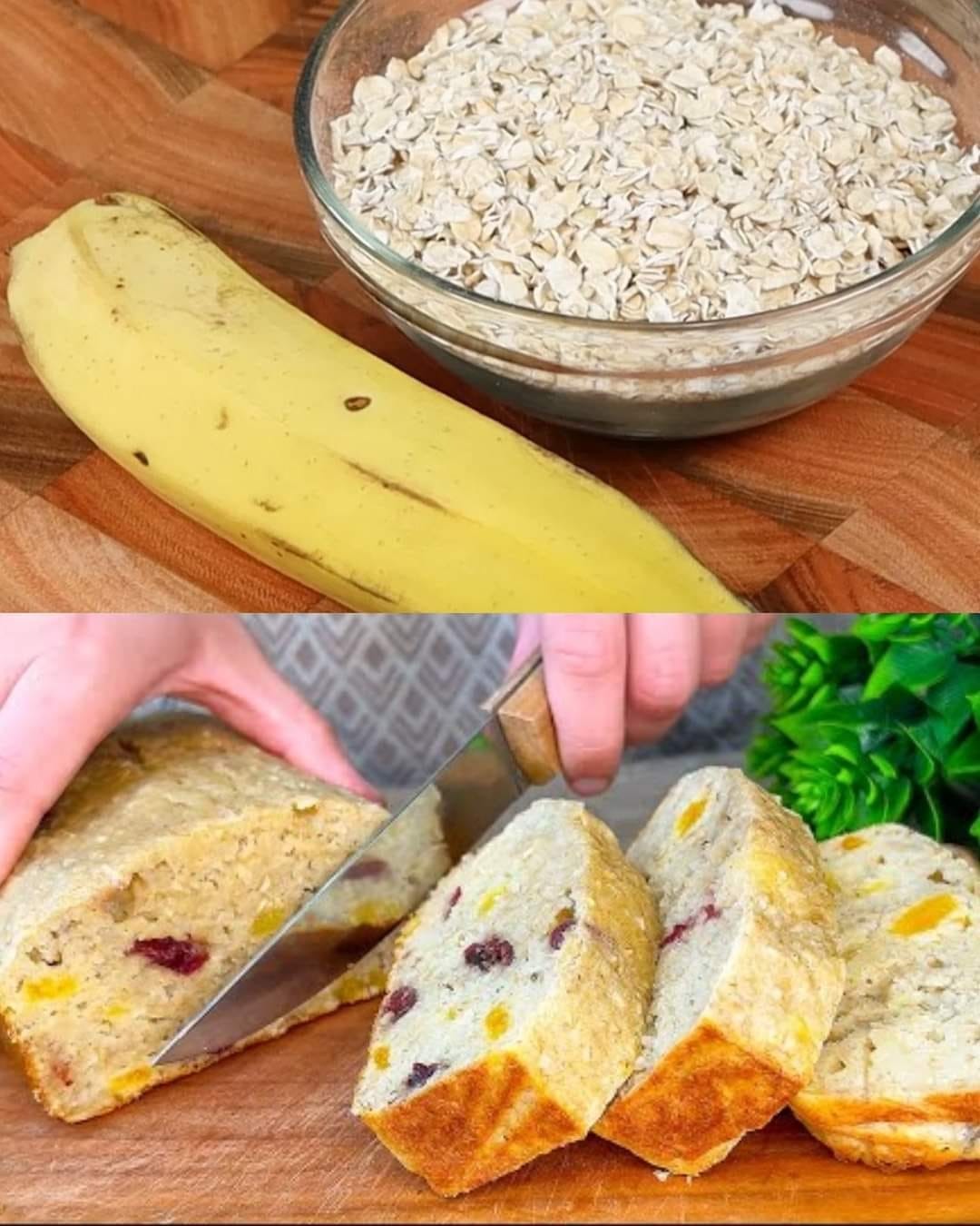 Baked Oatmeal with Bananas