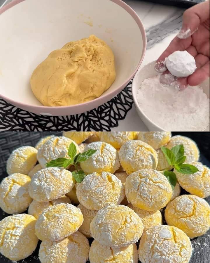 Soft Lemon Biscuits Recipe