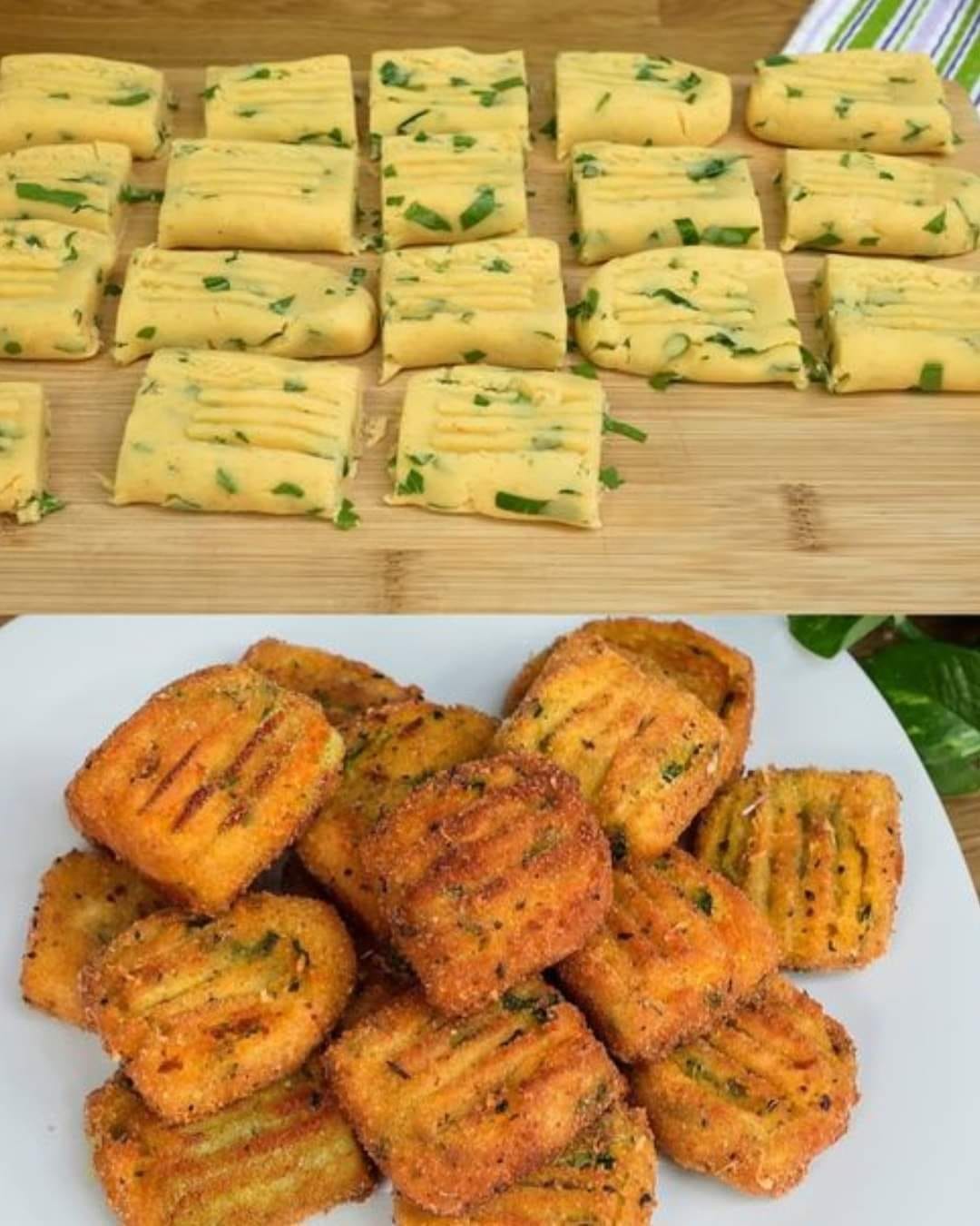 Crispy Potato Egg Patties