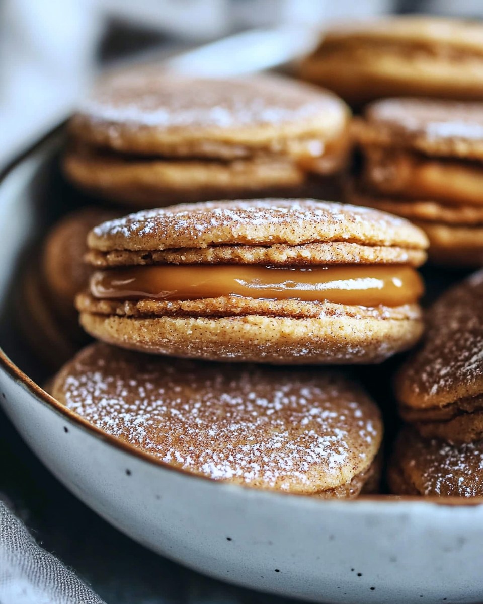  Irresistible Dulce de Leche Cinnamon Sandwich Cookies 